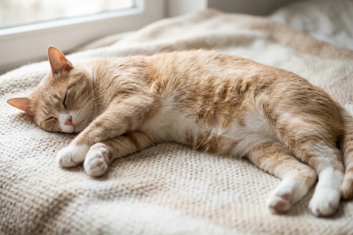 how to make labored breathing in cats