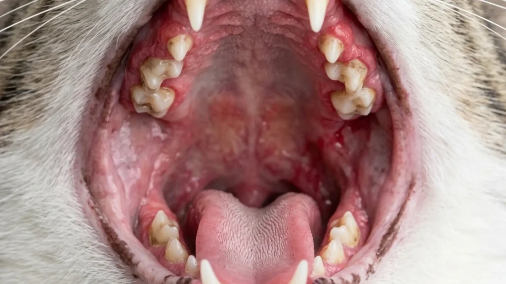 stomatitis in cats