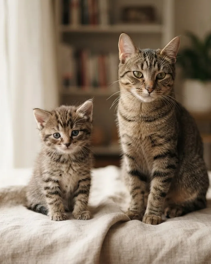 Close-up illustrating how cat growth actually works